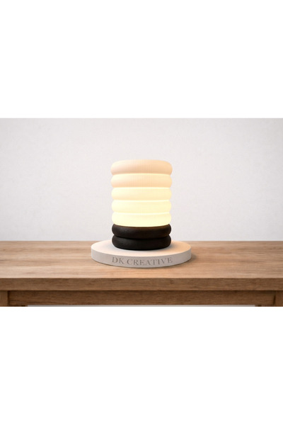 Estetik Ambiyans Lambası Modern Salon Masaüstü Aydınlatma 21 CM