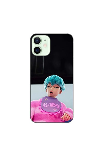 OEM Husa compatibila cu Apple iPhone 12 Mini Silicon Gel Tpu Model KPop Demon...
