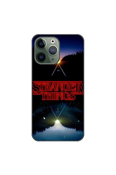 OEM Husa compatibila cu Apple iPhone 11 Pro Silicon Gel Tpu Model Stranger Th...