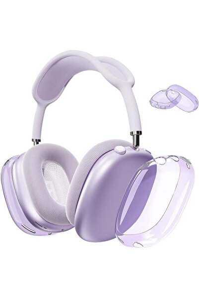 m.tk moveteck Airpods Max ile Uyumlu Yumuşak TPU Koruyucu Renkli Şeffaf Silik...