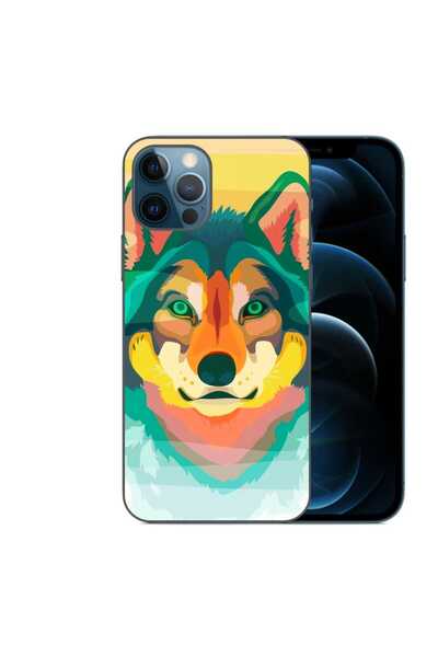 OEM Husa compatibila cu Apple iPhone 12 Pro Max Silicon Gel Tpu Model Desen Lup