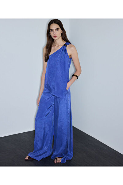 İpekyol Yırtmaçlı wide leg pantolon