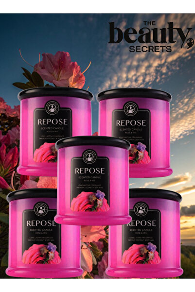 The Beauty Secrets 5 قطع شمعة معطرة ريبوز 500 جرام