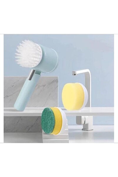 SimpluAcasa Magic Brush 5 in 1 Cleaning Brush – With Interchangeable Heads fo...