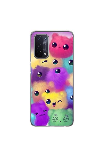OEM Husa compatibila cu Oppo A54 5G, A74 5G Silicon Gel Tpu Model Pufosi Colo...