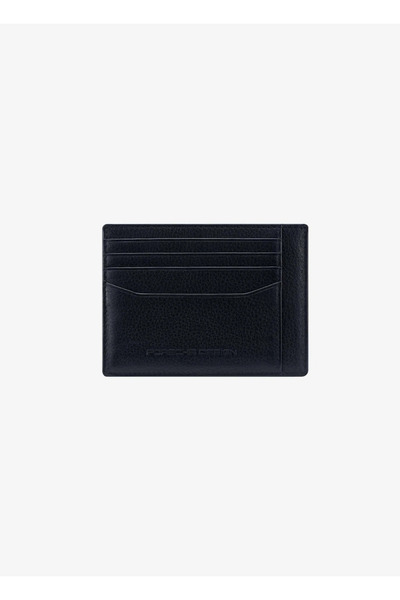 Porsche Design Leather Card Wallet Business 4 Black OSO 09919