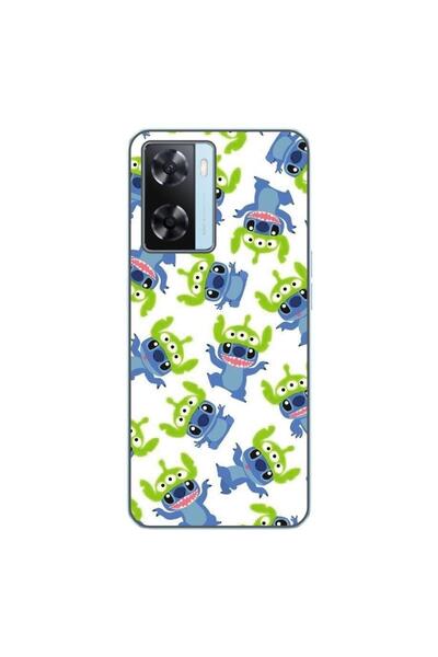 OEM Husa compatibila cu Oppo A57s Silicon Gel Tpu Model Stitch Pattern With G...