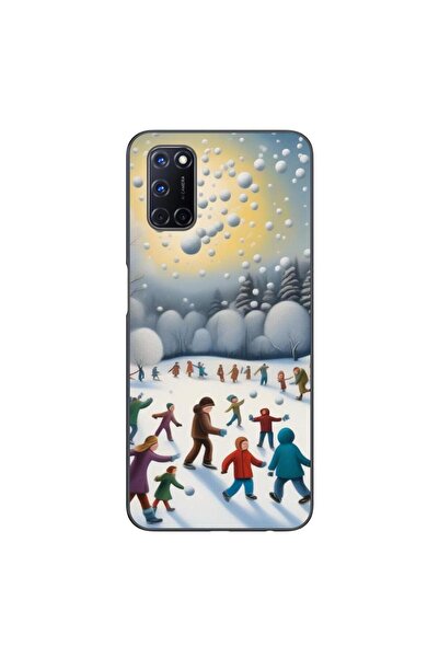 OEM Θήκη συμβατή με Oppo A72 από σιλικόνη gel TPU με σχέδιο παιδιά που παίζου...