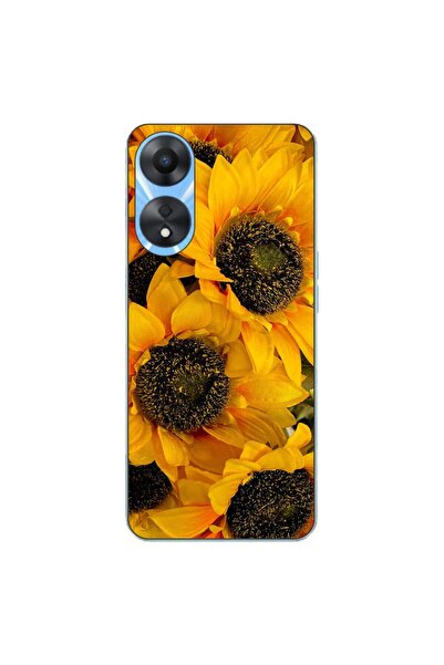 OEM Case compatible with Oppo A78 5G (CPH2483) Silicone Gel Tpu Sunflower Pat...