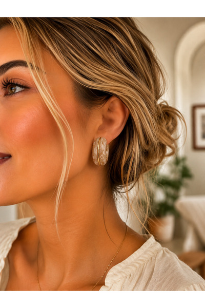 Liva Group Atelier Premium Vintage Earrings (Coffee)