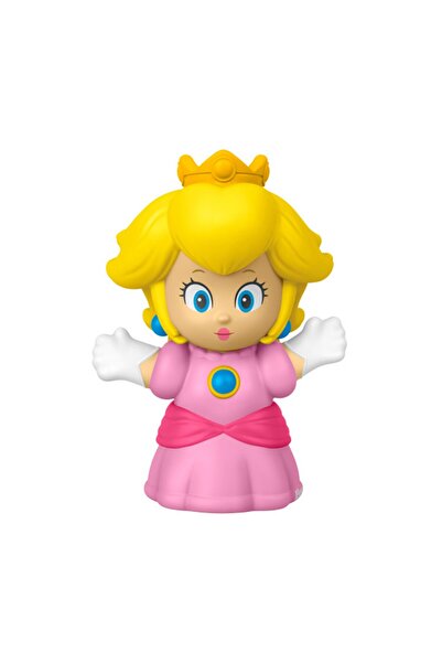 mattel Fisher-Price Little People My Mario Prințesa Peach 7cm (JHG67)