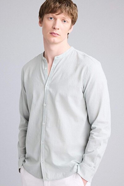 DeFacto 100% Cotton Basic Shirt C7584Ax26Sm