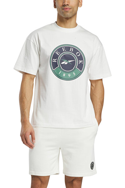 Reebok LAWN CLUB T-SHIRT Ekru Erkek Kısa Kol T-Shirt