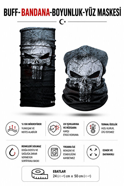 HopeWay Home Buff Bandana Guler pentru gât Mască pentru față Biker Outdoor Re...