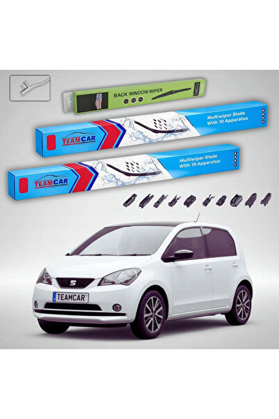 TEAMCAR Υαλοκαθαριστήρες Seat Mii Electric 2020-σήμερα |   Σετ Επίπεδων Στηρι...