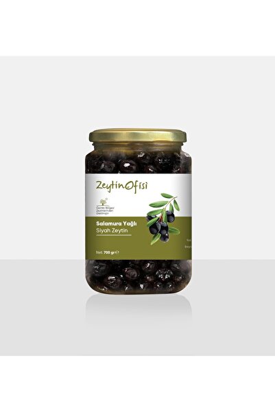 Zeytin Ofisi Salamura Yağlı Siyah Zeytin