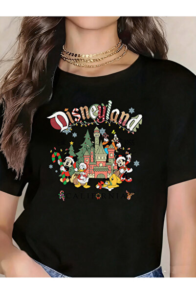 SAUDI DISNEYLAND disneyland Men and Women's 100% Cotton T-Shirt - Oversized C...