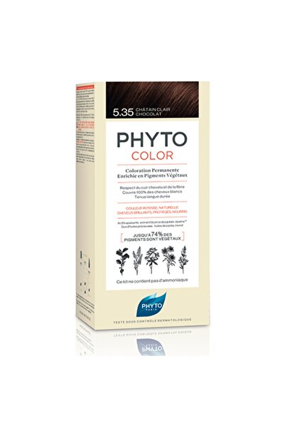 Phyto Κιτ Βαφής Μαλλιών 5.35 Ανοιχτό Καφέ Σοκολάτα