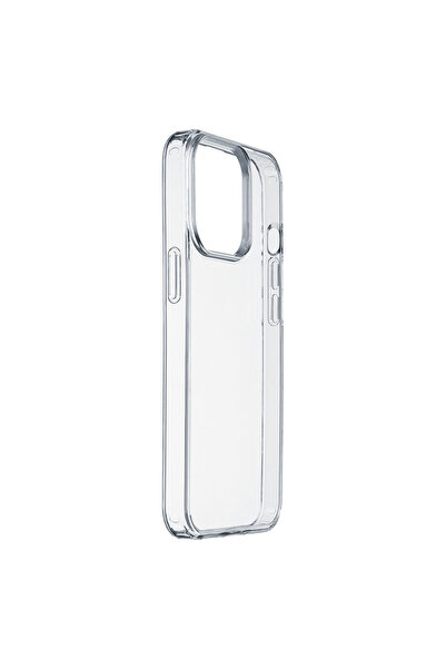Cellularline Clear Strong - Husă iPhone 15 Pro cu protecție antibacteriană (t...