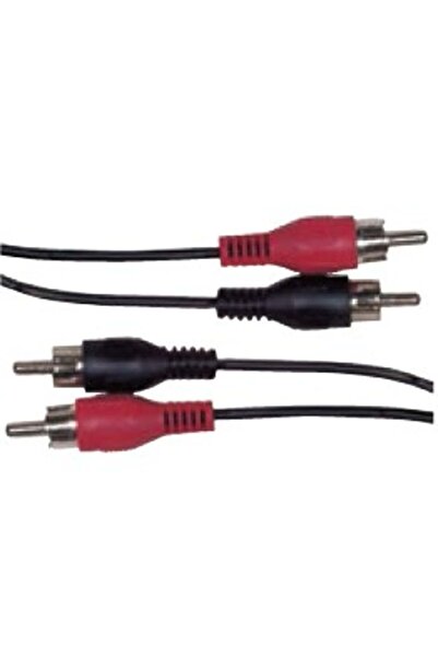 Schwaiger Audiokabel Cinch Verbindungskabel 10m Schwarz