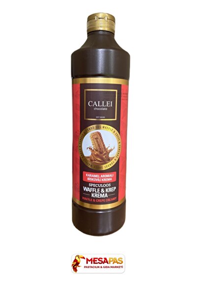 Callei Chocolate Karamelize Bisküvili Waffle & Pankek & Krep Sosu 1 Kg