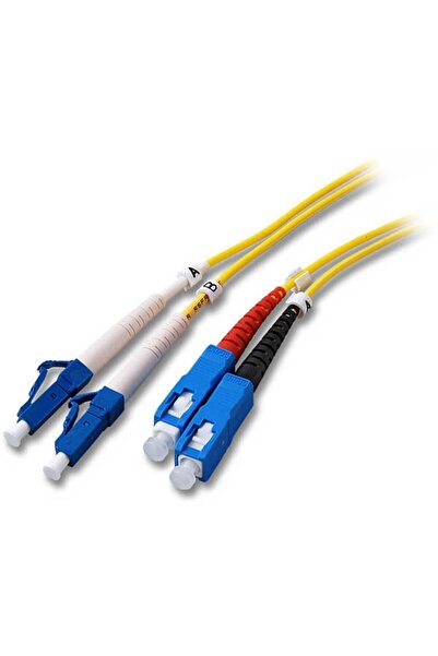 EFB Elektronik Cablu patch duplex EFB LC-SC 9/125 OS2 LSZH 2mm 10m galben