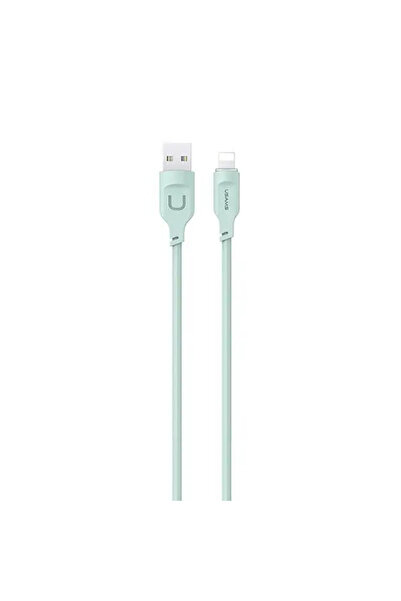 Usams Kabel lightning 2,4A 1,2mFast Charging Lithe Series zielony/green SJ565...
