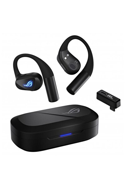 ASUS sluch√ ° tka ROG Cetra Open Wireless, BT + RF 2.4 GHz, RGB, ƒçern√ °