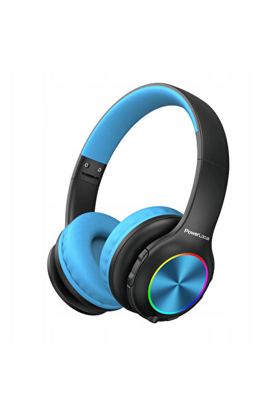 PowerLocus Căști Bluetooth PLED pentru copii Albastru/Bl