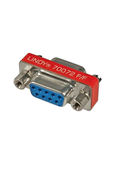 LİNDY Adaptor Sub-D 9 pini mamă la Sub-D 9 pini mamă