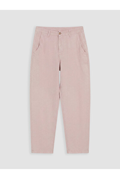 LC Waikiki Nevavm Balloon Fit Women's Jean Pants with Difference