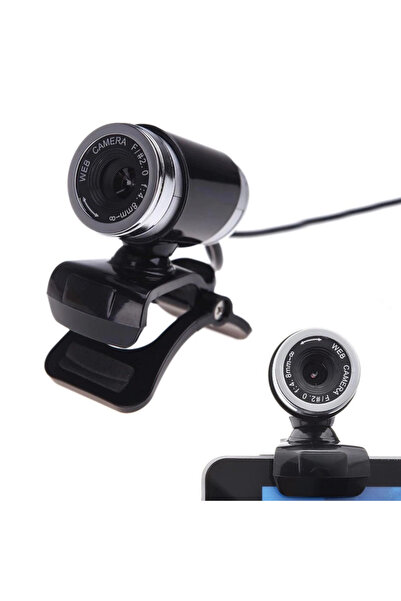 Strado Cameră WebCam A860 cu microfon (negru)