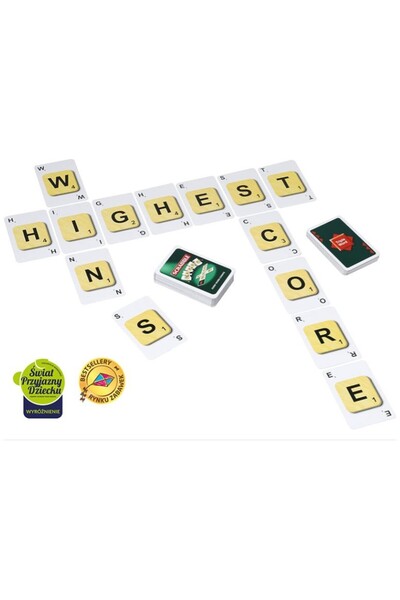 Piatnik Scrabble Karty versiunea engleză