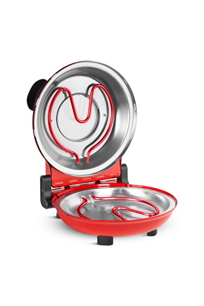 Teesa Aparat de pizza SUPREME +, 1200 W, 32 cm, fereastră, plită detașabilă, ...