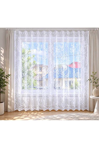 NoNameStore7 Set 2 perdele, gata confectionate, Usor de instalat pe sina, 290...