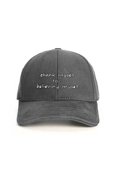 T-FUNNY Thank Myself for Believing Myself Baseball Şapka