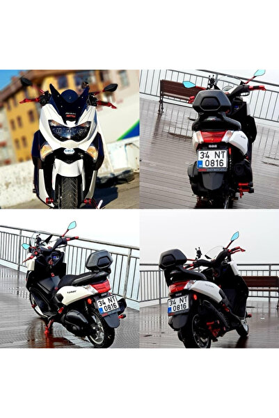 Yamaha Nmax 125 155 (2015-20) Sırt Dayama Sissy Bar Parlak Siyah