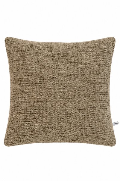 Typoniq Attitude Included Nora Woven Mink Throw Pillow Cover 43X43