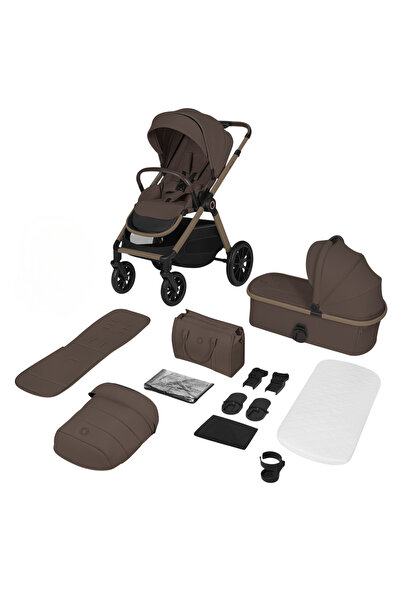 Lionelo Carucior 2 in 1, Lionelo, Layla, Pana la 22 kg, Cadru aluminiu, Cu la...