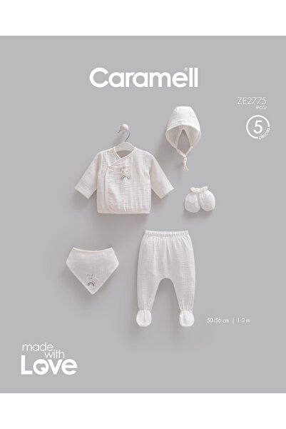 Caramell مجموعة من 5 قطع من الموسلين