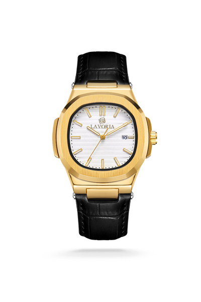 LAVORIA Laforia Men's Watch Luxury Leather - Classic and Elegant Design That ...