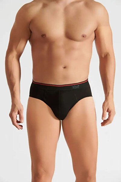 HARMAN TEKSTİL Elit 1351 Elestan Men's Thin Waist Belted Slip Underpants Boxe...