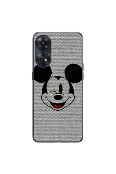 OEM Case compatible with Oppo Reno 8T 4G Silicone Gel Tpu Mickey Pattern
