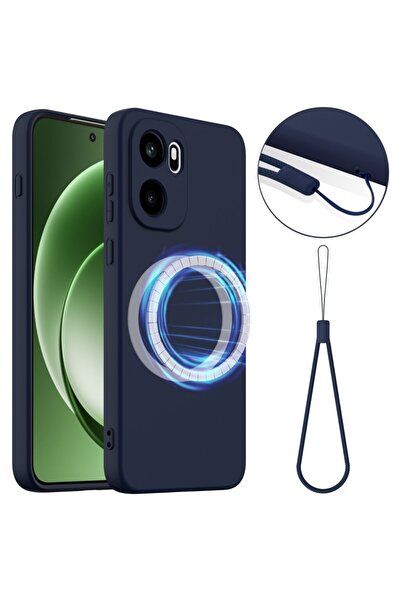 sscase MagSafe Solid Color Θήκη Σιλικόνης Dark Blue (OnePlus 15R 5G)