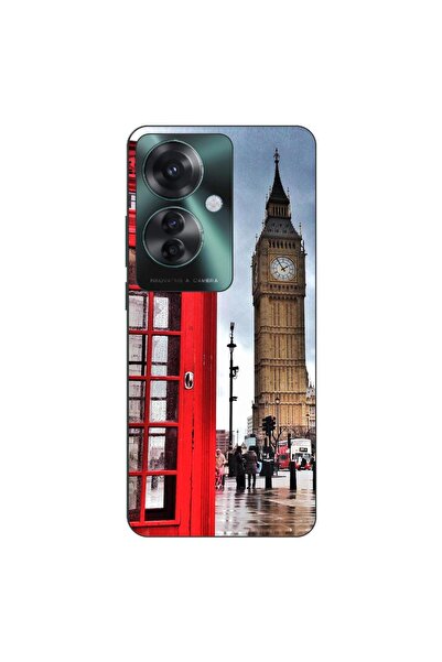 OEM Θήκη συμβατή με Oppo Reno11 F 5G Σιλικόνης Τζελ TPU Μοντέλο Λονδίνο