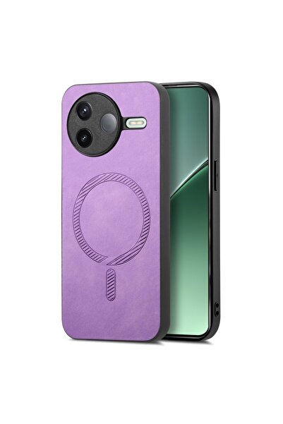 sscase MagSafe Soft Touch Σκληρή Θήκη Purple (Xiaomi Poco F7 Pro 5G)