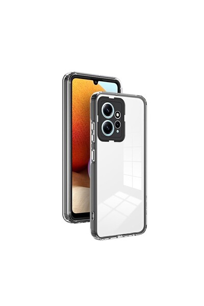 sscase Color Frame Διάφανη Θήκη Σιλικόνης Black (Xiaomi Redmi Note 12 4G)