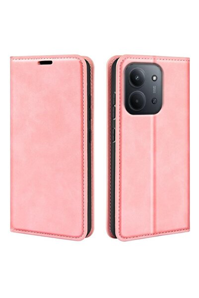 sscase Retro Magnetic Θήκη Βιβλίο Pink (Xiaomi Redmi 15C 4G-5G / Poco C85 4G)