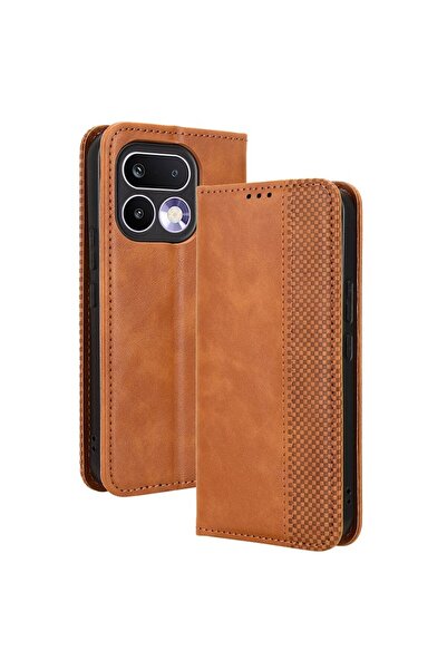 sscase Retro Θήκη Βιβλίο Brown (Realme 16 Pro 5G)