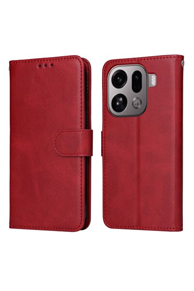 sscase Basic Θήκη Πορτοφόλι Red (Oppo Find X9 Pro 5G)